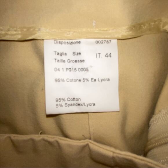 Piazza Sempione Womens Audrey Pants in Stretch Cotton 8 - Picture 3 of 11